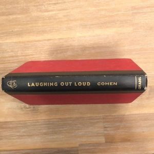 1st Edition 1958 Laughing Out Loud Book Myron Cohen